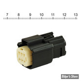 PRISE MOLEX / OEM SERIES - 6 BROCHES - MÂLE - COULEUR : NOIR - NAMZ