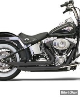 Echappement Bassani - Firepower - Softail 00/17 - Fireflight - ceramique Noir