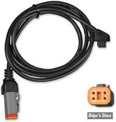 - POWERVISION DYNOJET : CABLE DE REMPLACEMENT 4 BROCHES - CABLE PV TO DIAG J1850 - 76950241