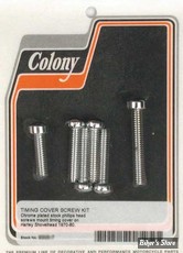 ECLATE I - PIECE N° 14 - VISSERIE DE CARTER DE DISTRIBUTION - SHOVELHEAD 70/80 - COLONY - ALLEN / CHROME - 9305-7
