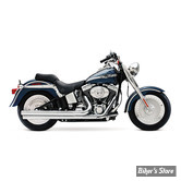 ECHAPPEMENT SUPERTRAPP - MEAN MOTHER 2 EN 2 - LONG - SOFTAIL 84/11 - CHROME