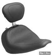 SELLE SOLO - SOFTAIL FLFB / FLFBS 18up  - MUSTANG - WIDE TRIPPER - NOIR - AVEC DOSSIER - 79772