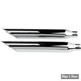 Silencieux Khrome Werks 3 - Softail FLSTF / FXSTD 07/17 - Slash Cut - Chrome - 202360