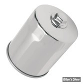 FILTRE A HUILE - 1340 ET SPORTSTER - DRAG SPECIALTIES - MAGNETIC TC - AVEC ECROU - CHROME - 63796-77A ET 63805-80A - DRAG SPECIALTIES