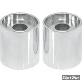 EXTENSIONS DE RISERS - POUR DIAMETRE DE RISERS / GUIDON DE 32,00MM (1 1/4") - HAUTEUR : 38,10MM ( 1 1/2") - CHROME