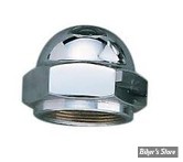 ECLATE N - PIECE N° 01 - ECROU DE COLONNE SUPERIEUR - BIGTWIN 36/77 - OEM 8008-1 - AVEC EPAULEMENT - CHROME