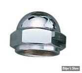 ECLATE N - PIECE N° 01 - ECROU DE COLONNE SUPERIEUR - BIGTWIN 36/77 - OEM  8008-1 - AVEC EPAULEMENT - CHROME