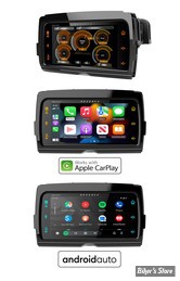 - RADIO DE REMPLACEMENT - PRECISION POWER - SOUNDSTREAM AVEC APPLE CAR PLAY ET ANDROID AUTO - HD TOURING 14UP - CVO / Boom! / GTS - HDHU.14si Headunit