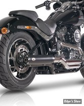 SILENCIEUX - V-PERFORMANCE - SOFTAIL M8 FLSB 21UP - DROIT -  NOIR - EMBOUTS : REVOLVER NOIR - AHAR0230031