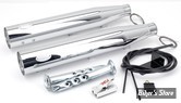 SILENCIEUX MCJ REGLABLES - SOFTAIL FXSB BREAKOUT 2017 - EC - 2 EN 2 ROYAL 80 - FINITION : CHROME