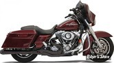 ECHAPPEMENT BASSANI - ROAD RAGE 2EN1 MEGA POWER - TOURING 95/16 - NOIR AVEC EMBOUT FLUTED CONTRAST CUT