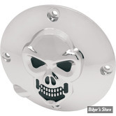 ECLATE I - PIECE N° 18 - COUVERCLE D EMBRAYAGE - SPORTSTER 94/03 - OEM 34742-94 / A - SKULL / Chrome
