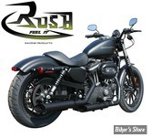 SILENCIEUX RUSH - SPORTSTER 09/13 - BALONEY CUT - 1.75 - NOIR