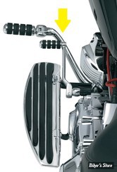 X - BARRE / REPOSES PIEDS AUTOROUTE ADDITIONNELS - SOFTAIL 00UP - KURYAKYN - Cruise Arm Mark IV - VERSION LONGUE - 7841