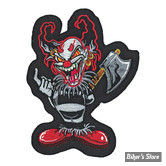 ECUSSON/PATCH - LETHAL THREAT - LT AX CLOWN PATCH - TAILLE : 4.75" X 6" ( 12.06 CM X 15.24 CM )