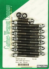 ECLATE F - PIECE N° 12 - KIT VISSERIE DE CULBUTEURS XL 77/85 - OEM 4710 / 4014W / 6316HW / 341 - ACORN - CHROME