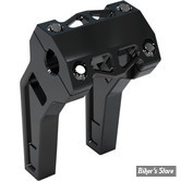 RISERS LA CHOPPERS - PERFORMANCE RISERS - 1" - PULLBACK - HAUTEUR  : 15CM / 6" - NOIR ANODISE - LA-7471-06B