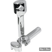 RISERS LA CHOPPERS - SMOOTH - HAUTEUR -150MM / 6" - DROIT - CHROME