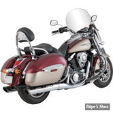 SILENCIEUX VANCE & HINES - TWIN SLASH ROUND CHROME - KAWASAKI VN 1700 08/15