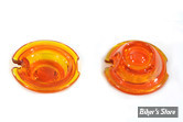 CABOCHON DE CLIGNO BULLET / CLIGNO BULLET - REPLICA GUIDE DH-49 - 6 VOLTS : CABOCHONS DE REMPLACEMENT - COULEUR : ORANGE