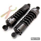 AMORTISSEURS - 12.5" / 31.75CM - PROGRESSIVE SUSPENSION - SERIE 412 - STANDARD - SPORTSTER 73/03 ET FXR 82/94 - NOIR