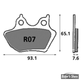 PLAQUETTES - 44082-00 - REV"O"LUTION - KEVLAR