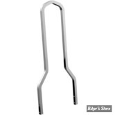 MONTANT DE SISSY BAR - LARGEUR : 8"3/4 / 22.20 CM - DRAG SPECIALTIES - SQUARE HAUT 14" 3/4 - LARGEUR 8" 3/4 - CHROME