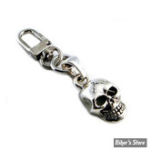 BRELOQUE - AMIGAZ - KEYCHAIN CLIP-ON - SKULL XL 