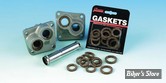 ECLATE H - PIECE N° A - KIT JOINTS DE TIGES DE CULBUTEURS - BIG TWIN 48/E79 - CAOUTCHOUC - LIEGE - GENUINE JAMES GASKETS