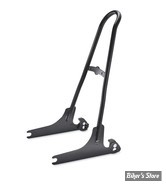 - KIT SISSY BAR - DYNA 06/17 - OEM 52300046A - ONE PIECE 21" - HD - NOIR BRILLANT