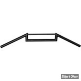 GUIDON PAUGHCO - MINI Z-BAR AVEC CROSS BAR - HAUTEUR : 3.5" - AVEC EMPREINTES 82UP - NOIR