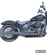 - ECHAPPEMENT THUNDERHEADER - SOFTAIL FLHC/FLSB 18UP - X-SERIES HIGH PIPE 2EN1 - NOIR - 1363XB