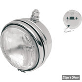 5 3/4 - PHARE - TYPE OEM - FX / FXR / XL 75/89 - OEM 67705-74 - ACIER CHROME