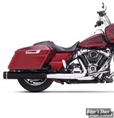 SILENCIEUX - RINEHART RACING - TOURING 17UP 117" - MUFFLER SLIP-ON 4.5" / EURO 4 - NOIR / EMBOUT : NOIR MOTOPRO 45 - 800-0111-BCE