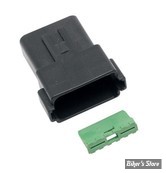 PRISE DEUTSCH IPC / DT SERIE -12 BROCHES - FEMELLE - COULEUR : NOIR - NAMZ