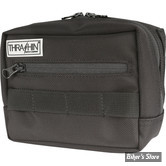 SAC DE GUIDON - BURLY BRAND - Burly Voyager handlebar bag - Cordura - NOIR  - B15-1012B - Biker's Store