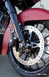 DISQUE AVANT 14" - ARLEN NESS BIG BRAKE - KIT DISQUE 14" - TOURING 00/07  - FRETTE NOIRE - COTE DROIT - 02-921