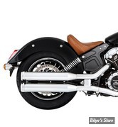 SILENCIEUX - INDIAN SCOUT 15UP - RINEHART RACING - 3.5" - CORPS : CHROME / EMBOUT : CHROME