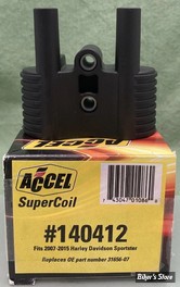 BOBINE - OEM 31656-07 - SPORTSTER 07UP  / XR1200 / STREET 750/500 - ACCEL - 140412