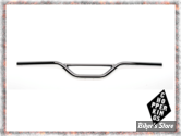 GUIDON BMX / MOTO STYLE - CHOPPER KINGS - BMX 10 - HAUTEUR : 8 CM - SANS EMPREINTES - AVEC PERCAGES - TÜV - CHROME