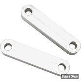 GARDE BOUE AVANT POUR ROUE DE 21" - SOFTAIL FXST 84/13 / FXDWG 93/05 - KLOCK WERKS : ENTRETOISES DE GARDE BOUE - ROUE DE 21" - CHROME
