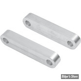 GARDE BOUE AVANT POUR ROUE DE 21" - SOFTAIL FXST 84/13 / FXDWG 93/05 - KLOCK WERKS : ENTRETOISES DE GARDE BOUE - ROUE DE 21" - ALUMINIUM BRUT
