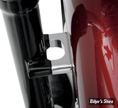 GARDE BOUE AVANT POUR ROUE DE 21" - SOFTAIL FXST 84/13 / FXDWG 93/05 - KLOCK WERKS : ENTRETOISES DE GARDE BOUE - ROUE DE 21" - NARROW - CHROME