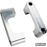 GARDE BOUE AVANT POUR ROUE DE 21" - SOFTAIL FXST 84/13 / FXDWG 93/05 - KLOCK WERKS : ENTRETOISES DE GARDE BOUE - ROUE DE 21" - NARROW - ALUMINIUM BRUT