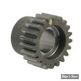 ECLATE I - PIECE N° 09 - PIGNON DE DISTRIBUTION - BIGTWIN 77/89 - OEM 24042-78 - CODE COULEUR : 3 JAUNE - S&S - 33-4143