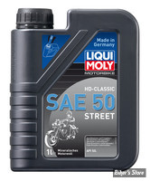 Huile moteur SAE50 - LIQUI MOLY - Le bidon de 1 litre