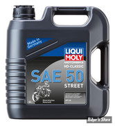 Huile moteur SAE50 - LIQUI MOLY - Le bidon de 4 litres