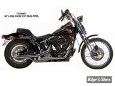 ECHAPPEMENT PAUGHCO - SOFTAIL 84/99 - DRAG PIPE GOOSE SLASH CUT - 40"- 731SA40