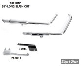 ECHAPPEMENT PAUGHCO - SOFTAIL 84/99 - SHOTGUN SLASH CUT- 38" - 731SDM