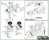 PIECE N° 00 - CARBURATEUR S&S SUPER B  : ECLATE DU CARBURATEUR S&S SUPER B